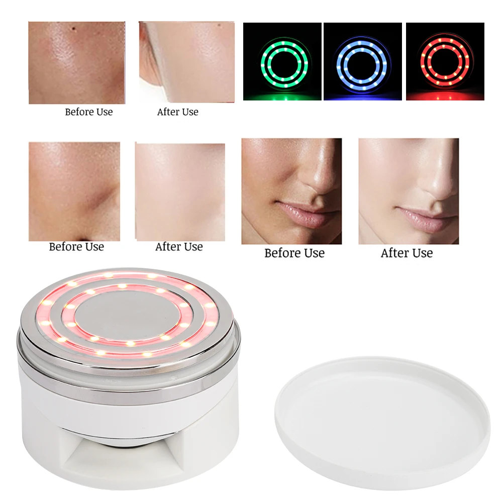 

EMS Ultrasonic Facial Cleansing Vibration Massage Wireless Charging Facial Beauty Machine Clean Import Face-lift Face Machine