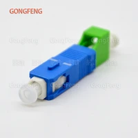 new optical fiber adapter connector lcapc female sc upc male single mode fiber flange coupler special wholesale free shipping