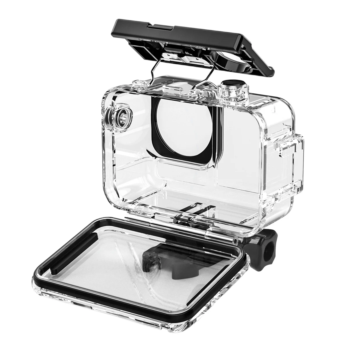 

PULUZ Waterproof Case for DJI Osmo Action3 with Cold Shoe Holder