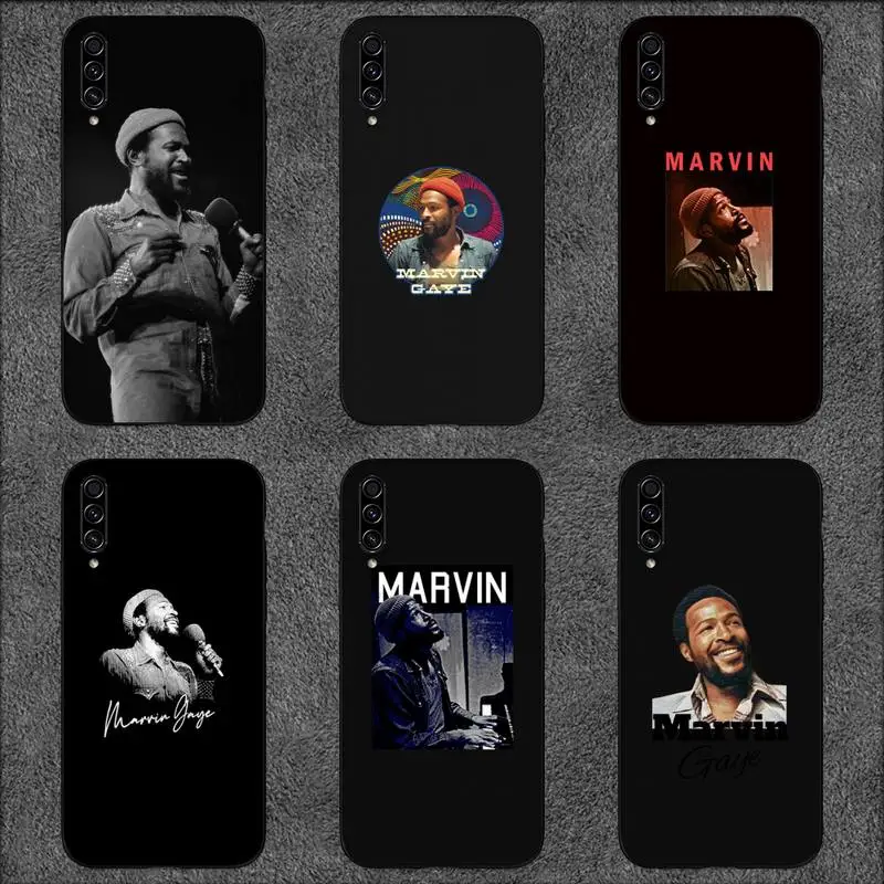 

Marvin Singer Gaye Phone Case For Samsung Galaxy A02 A12 A13 A22 A32 A41 A51 A53 A71 A73 Shell