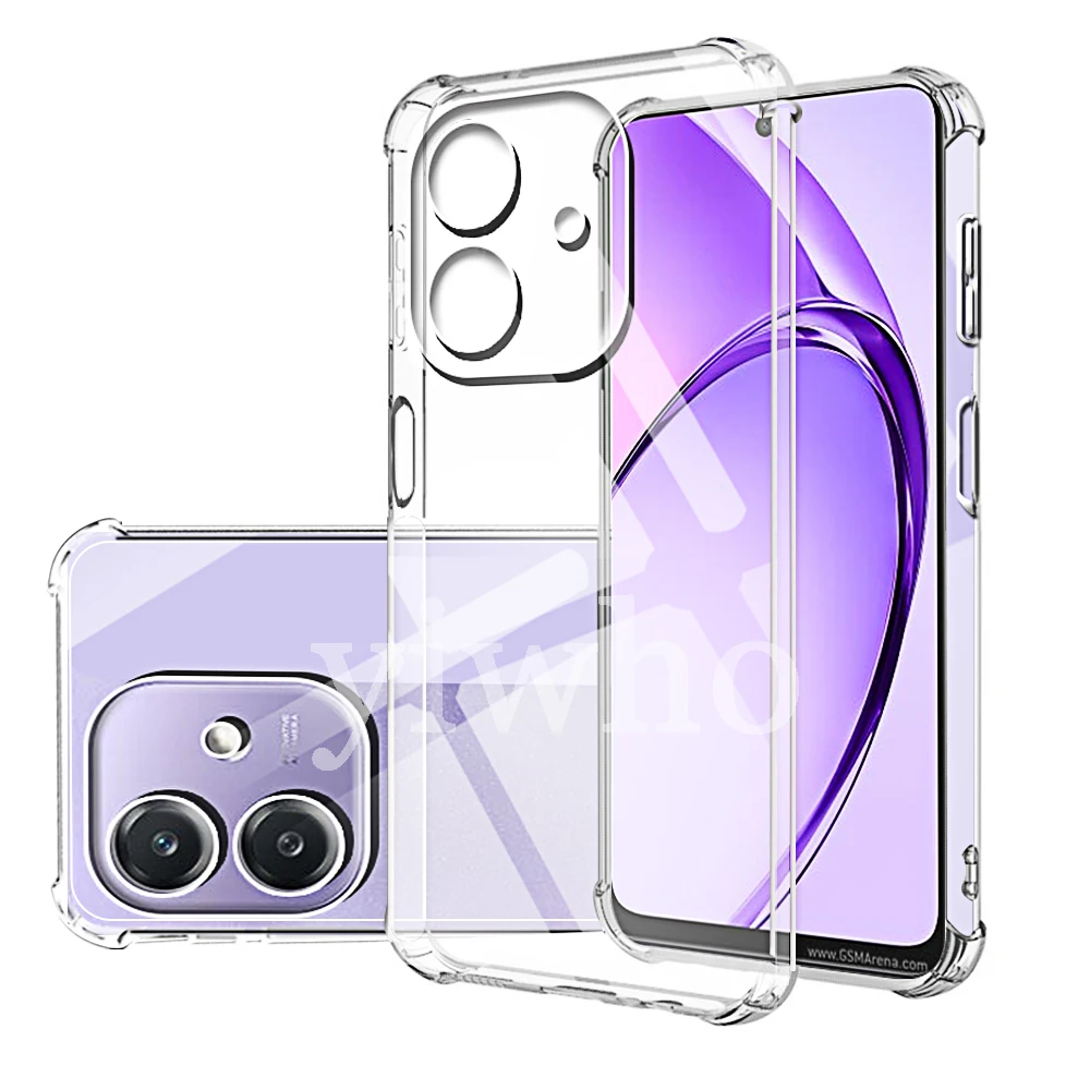 Фото Прозрачный чехол для телефона Oppo A40 4G A60 A40m A80 5g, защитный чехол для камеры на заднюю панель A79 A59 A98 A78 A58 A38 A18 №1