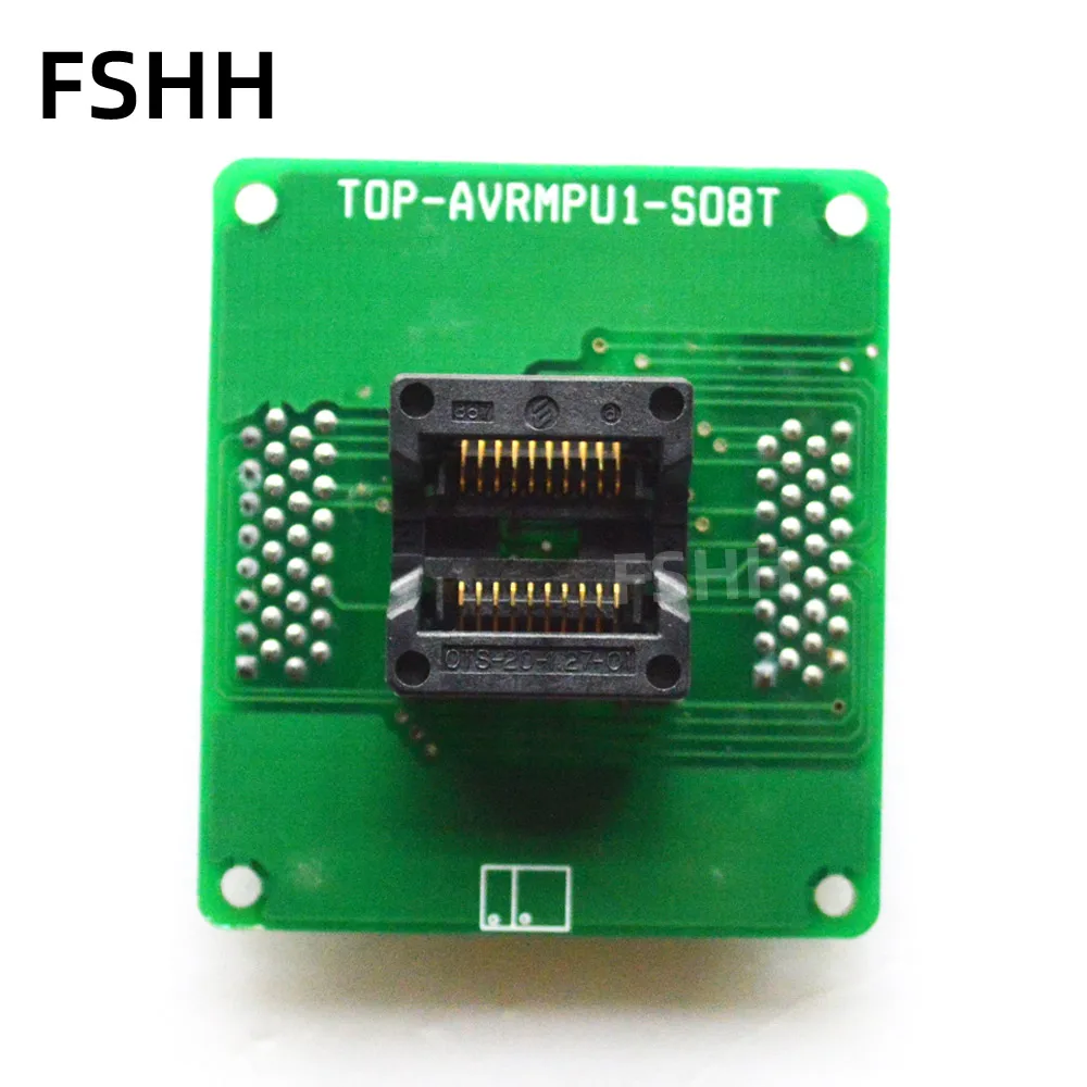 Программатор-адаптер SO8 SOIC8 SOP8 IC разъем для тестирования TOP-AVRMPU1-SO8T | Компьютеры и