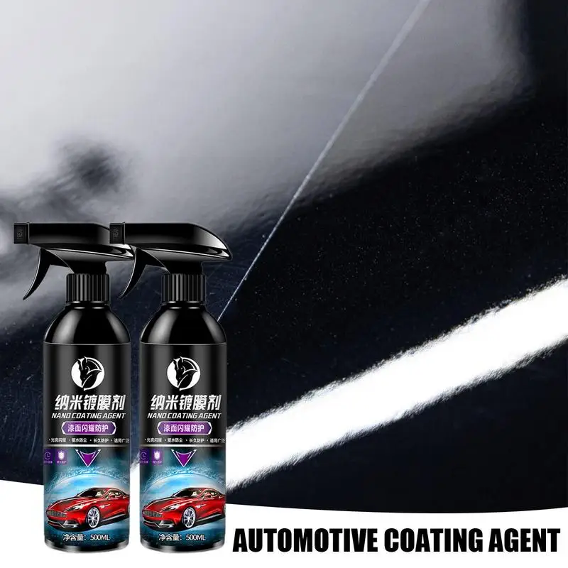 

500ml Car Coating Spray High Protection Auto Nano Sprayer Long Lasting Cars Coatin High Quality Wax Spray Paint For Automobiles