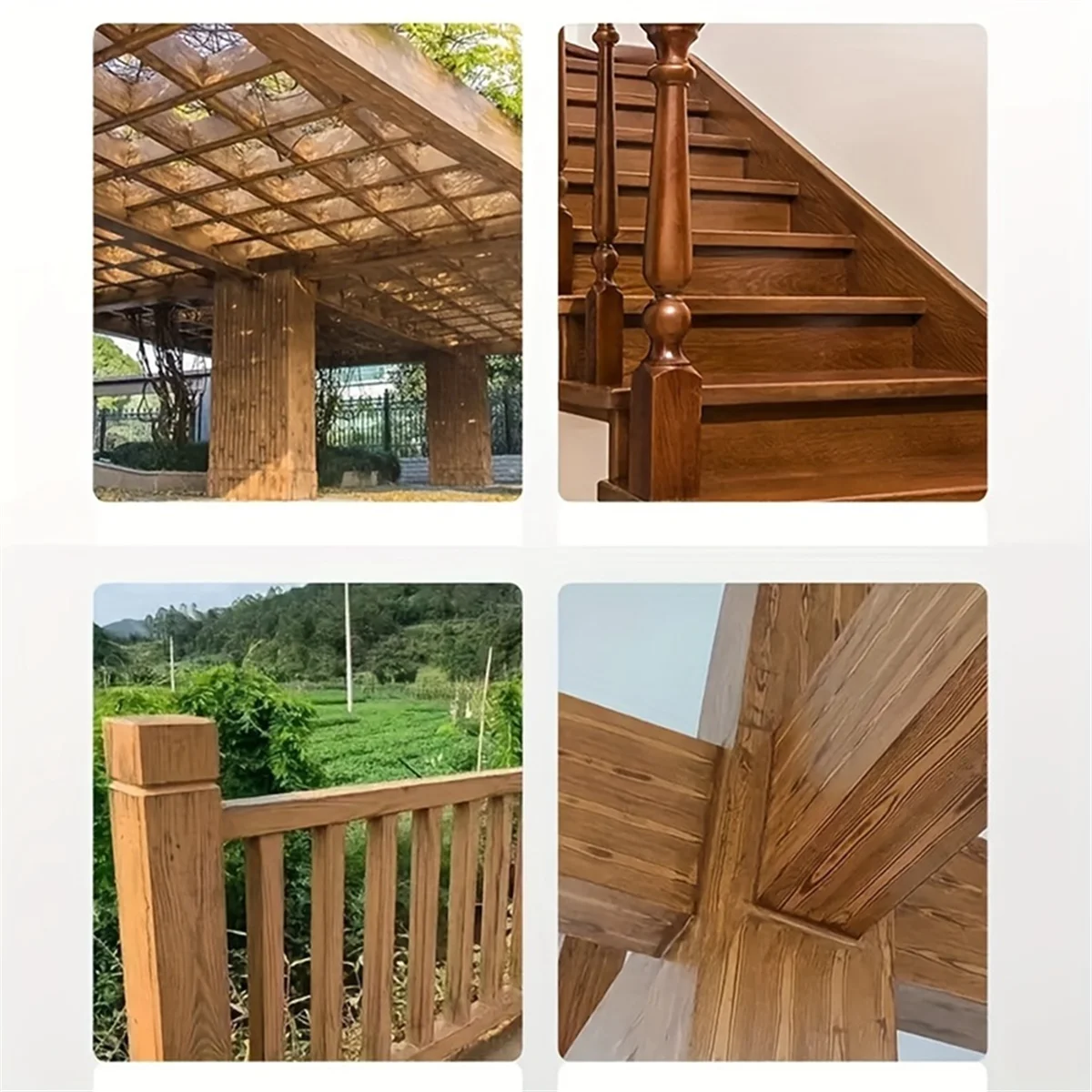 Резиновая Имитация древесины узор краска ролик DIY Краска текстура пигмент печать