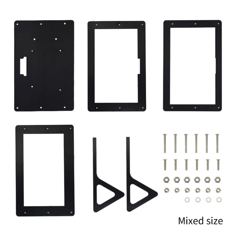 Акриловый корпус черный для 7-дюймового ЖК-экрана Deifinition Highs сенсорного экрана