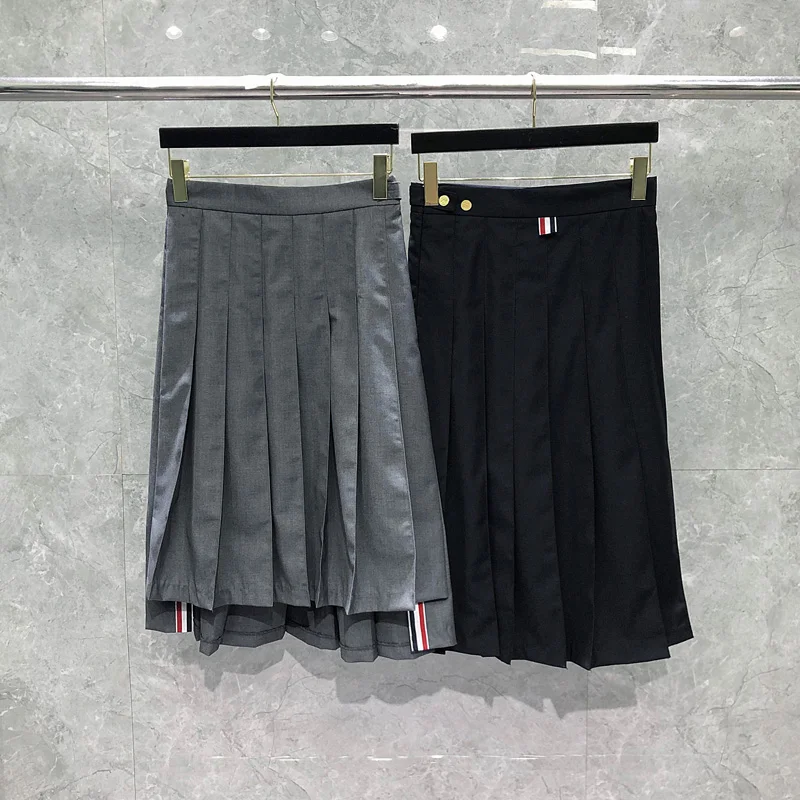 TB THOM Skirts For Women 2023 Spring Korean Fashion Outdoor Sex Skirt Knee Lenght Solid Dress Harajuku Kawaii Casual Skirts