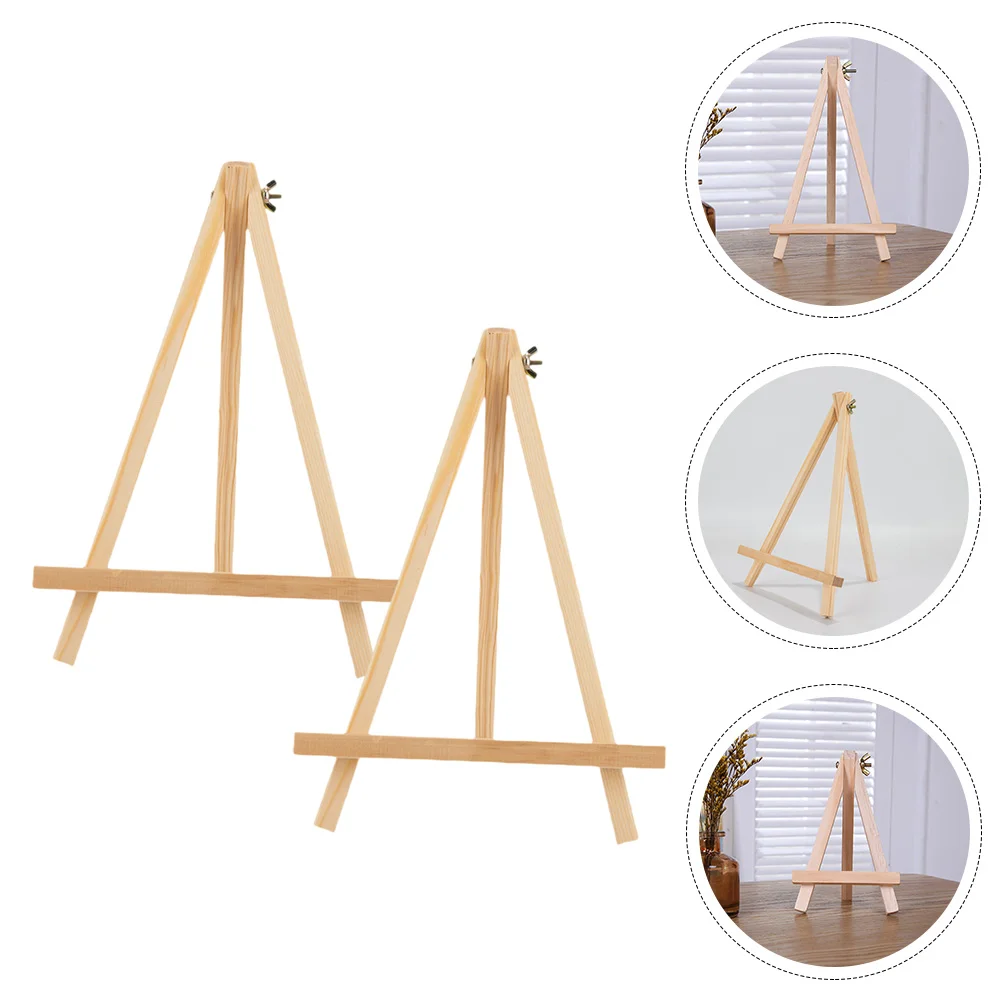 

Easel Stand Tabletop Display Painting Wood Easels Mini Tripod Holder Chart Wooden Canvas Artist Frame Photo A Desktop Craft