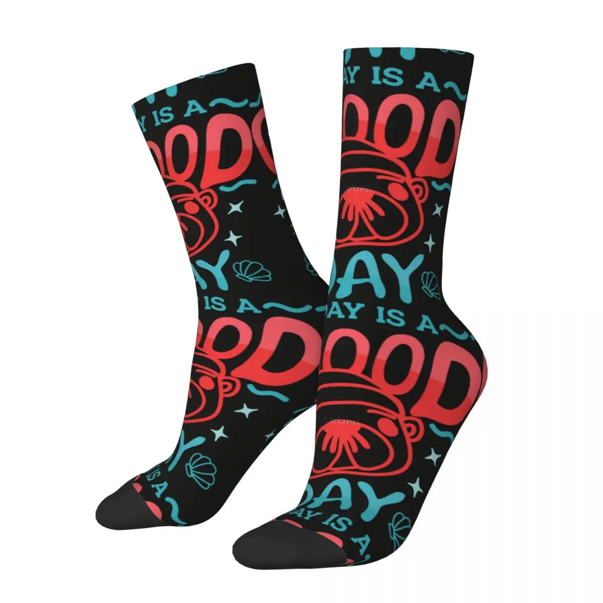 

Hip Hop Vintage Pascal Good Day Crazy Men's compression Sock Unisex Animal Crossing: Pocket Camp Street Style Seamless Crew Sock