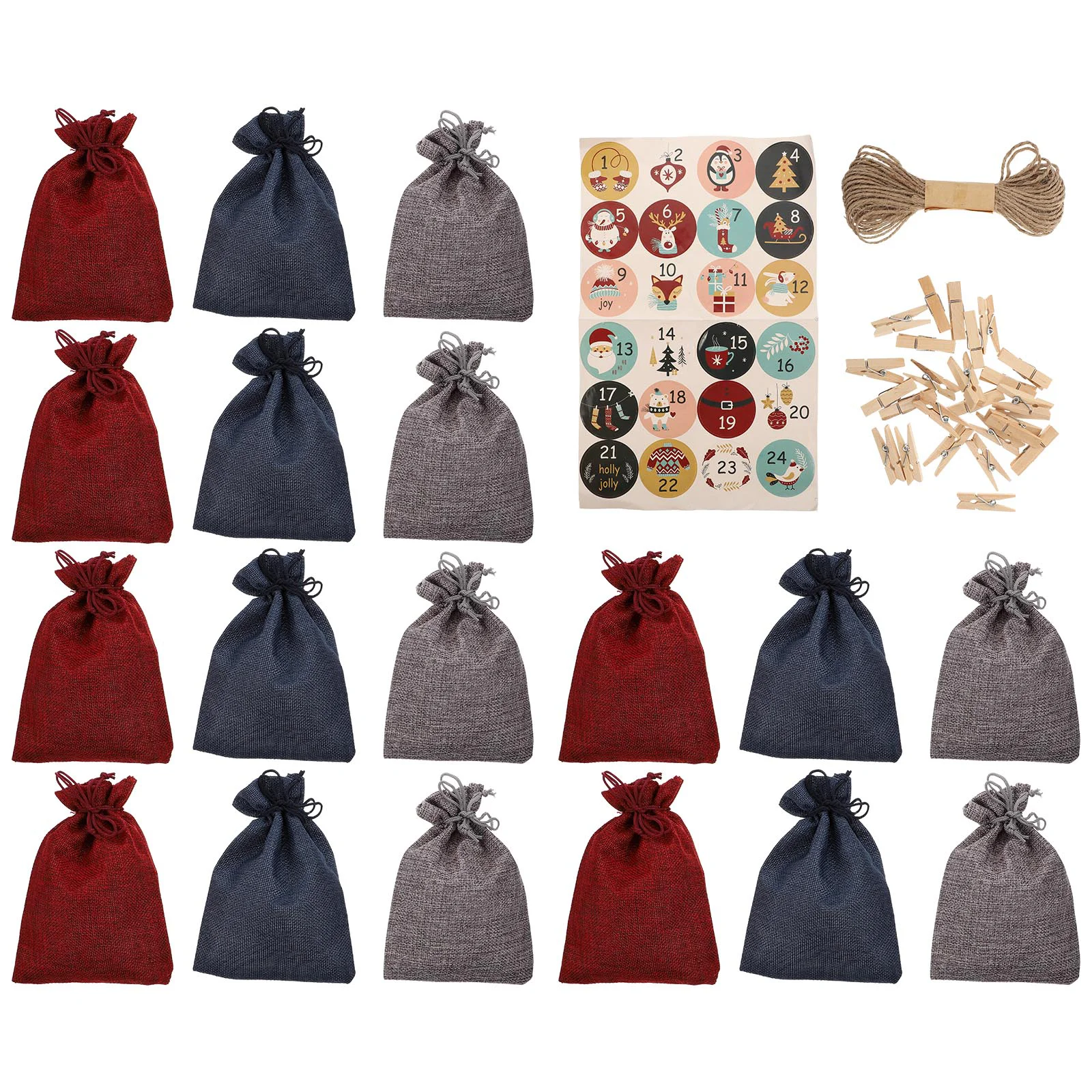 

1Set of Xmas Gift Containers Gift Storage Bags Present Storage Bags Xmas Gift Bags for Home