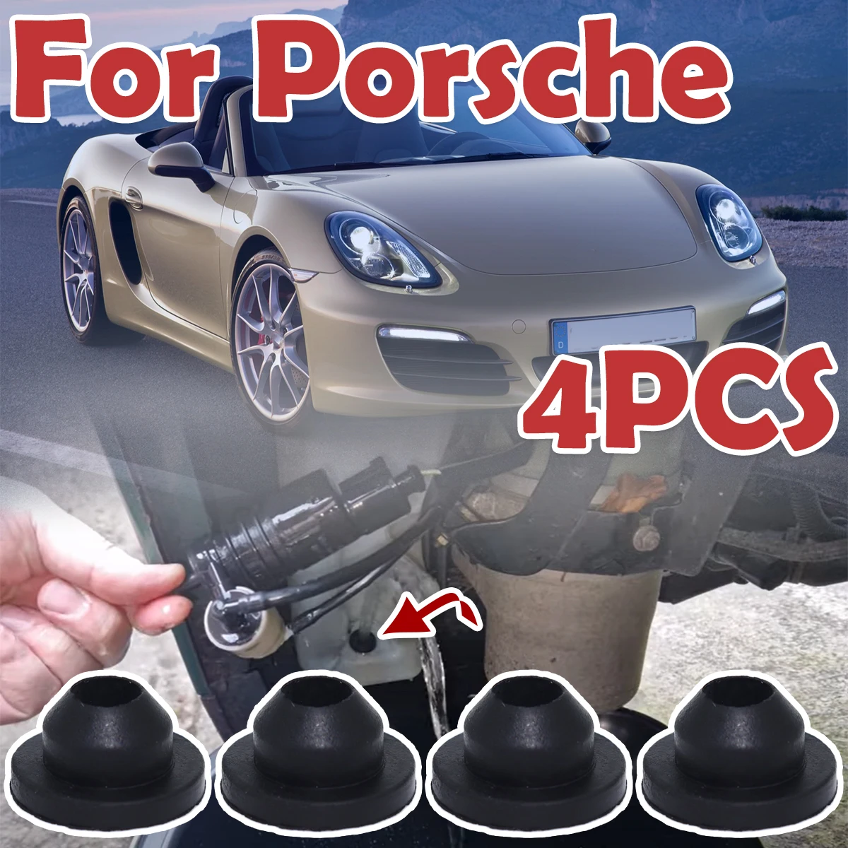 4 шт. прокладка для насоса лобового стекла Porsche 718 991 Gen