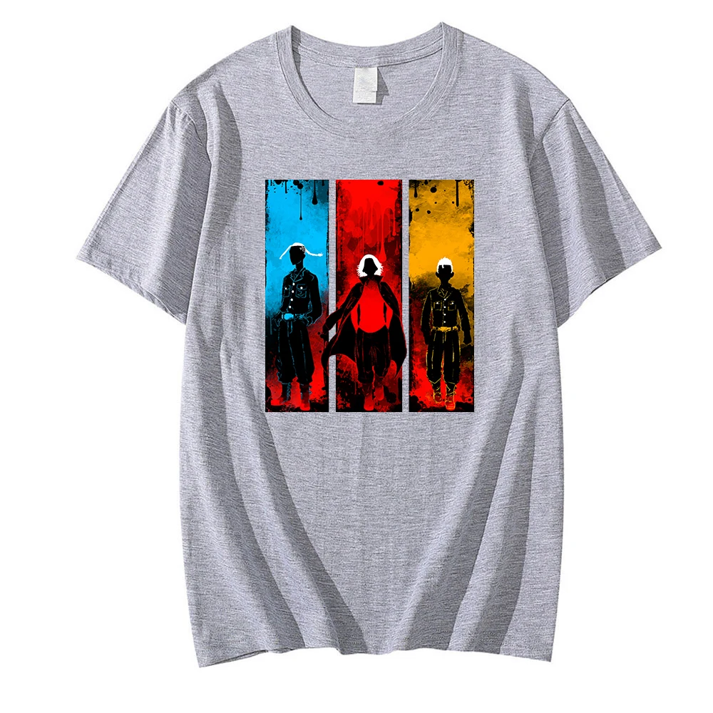 

Футболка мужская свободного покроя, с круглым вырезом, из хлопка