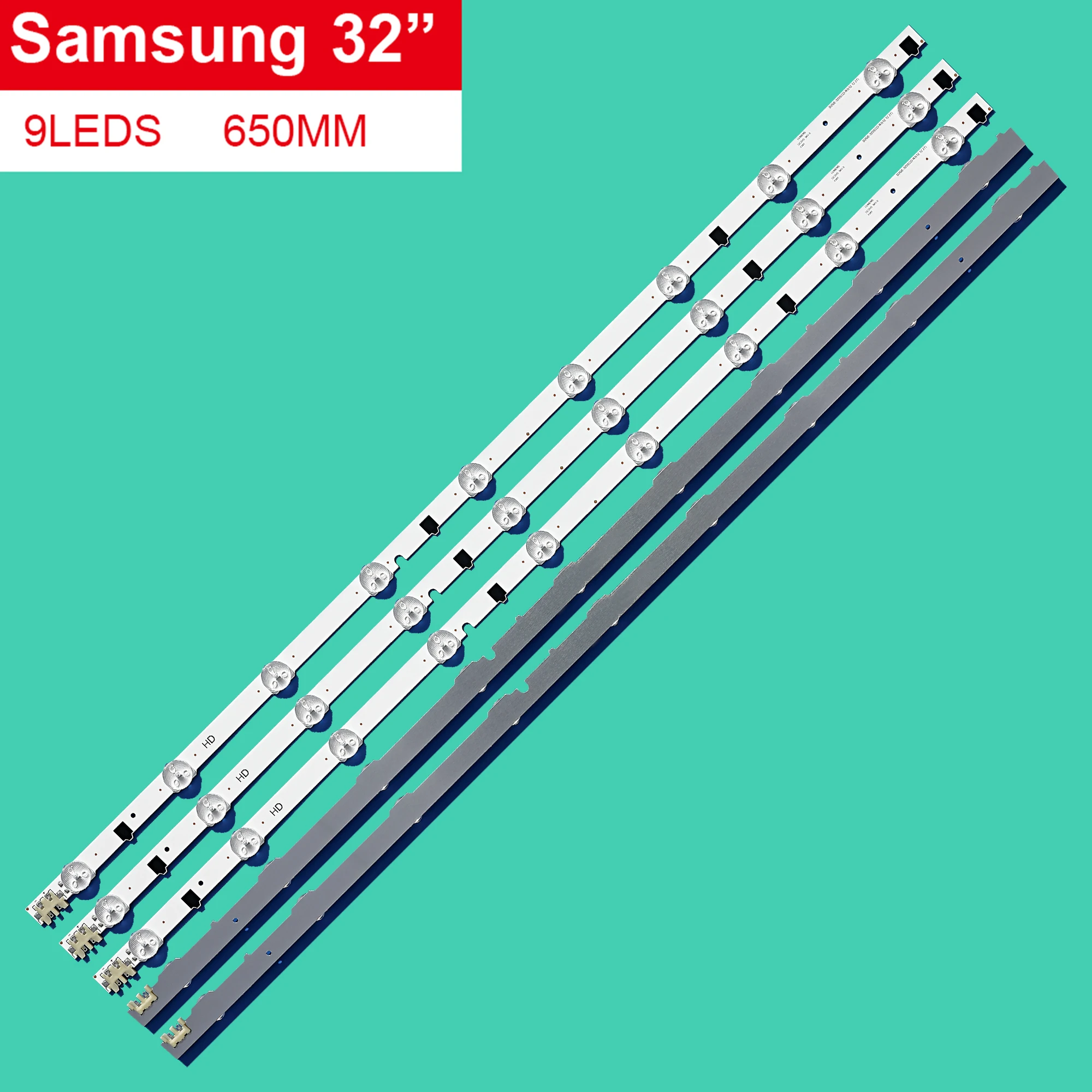 Для samsung 2013SVS32H Ue32f5000 D2GE-320SCO-R3 650 мм UA32F4088AR UA32f4100AR задняя световая панель 9