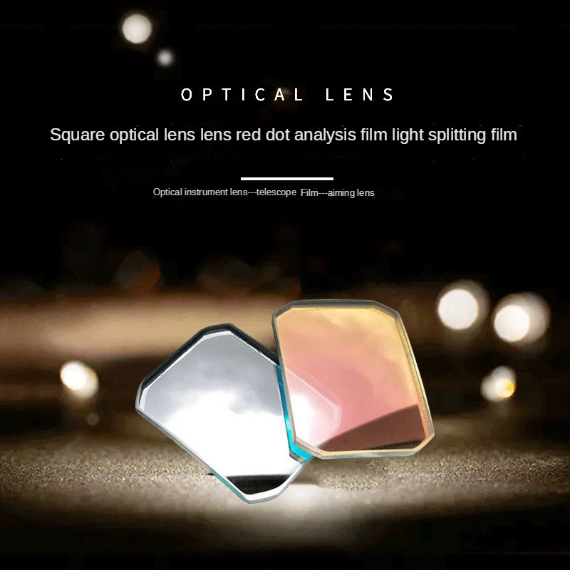 Lentes Ópticas Feitas sob Encomenda do Espelho Espectroscópico do Espaço dos Instrumentos Óticos do Filme Espectroscópico do Ponto Vermelho 34*26 mm