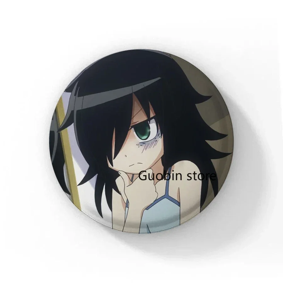

Значок аниме Watamote Tomoko Kuroki 58 мм