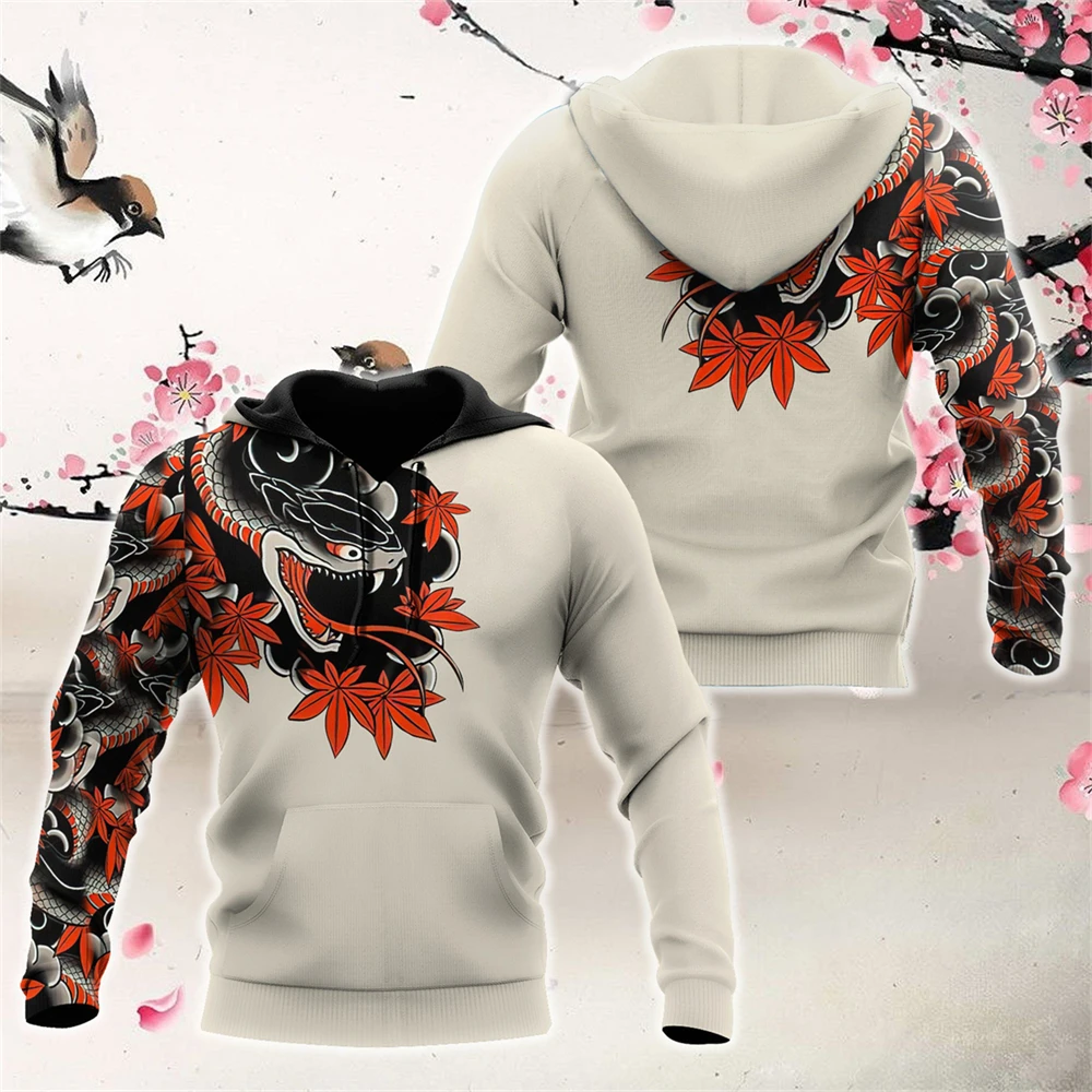 

New brand men's jacket casual clothes shogunate fashion zipper shirt men 3D printed hooded sweater unisex streetwear WS-32