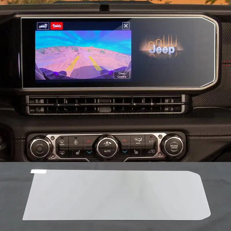 Закаленное стекло для защиты экрана Jeep Wrangler 2024 12 3 дюйма автомобильная система