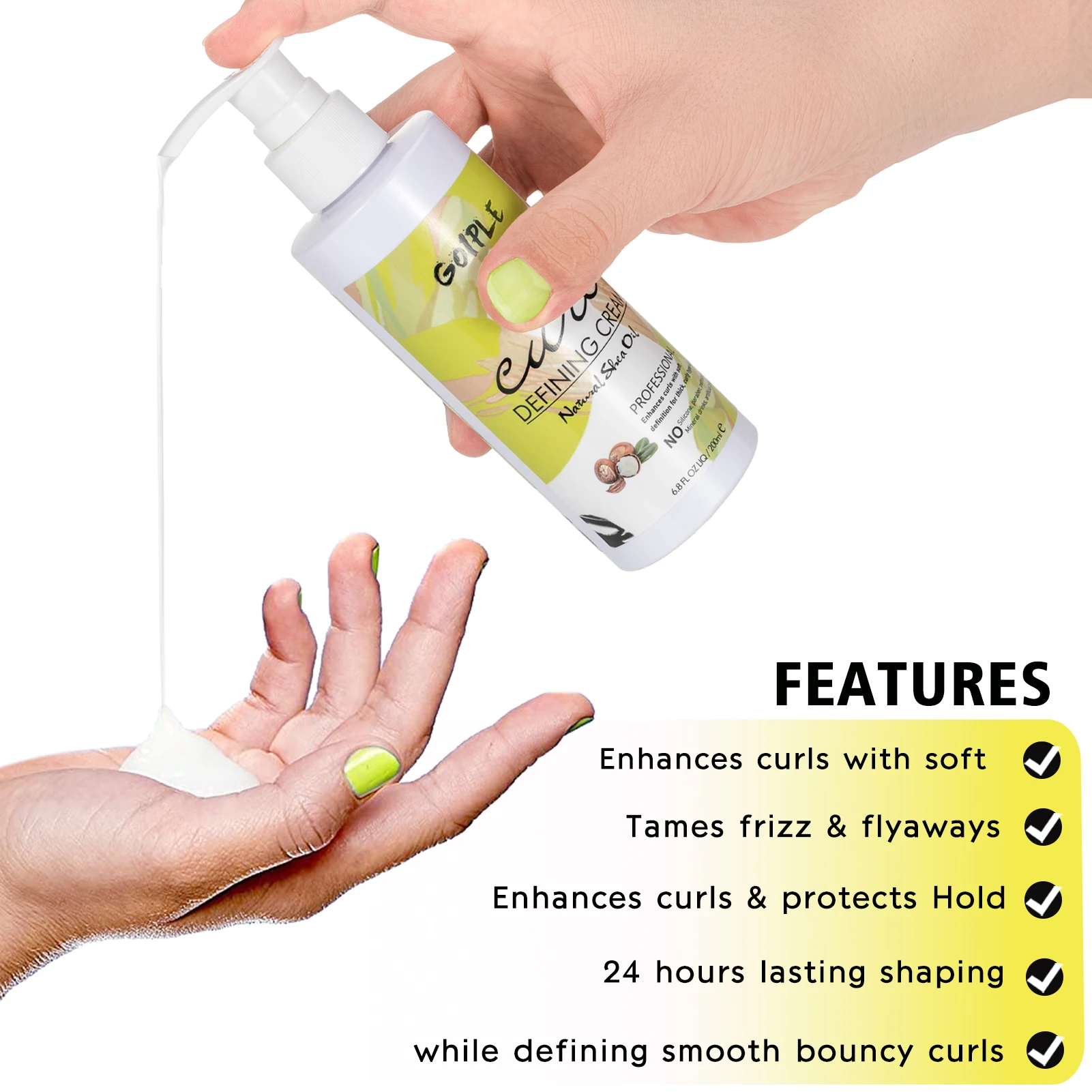 Увлажняющий крем для завивки волос 200 мл |