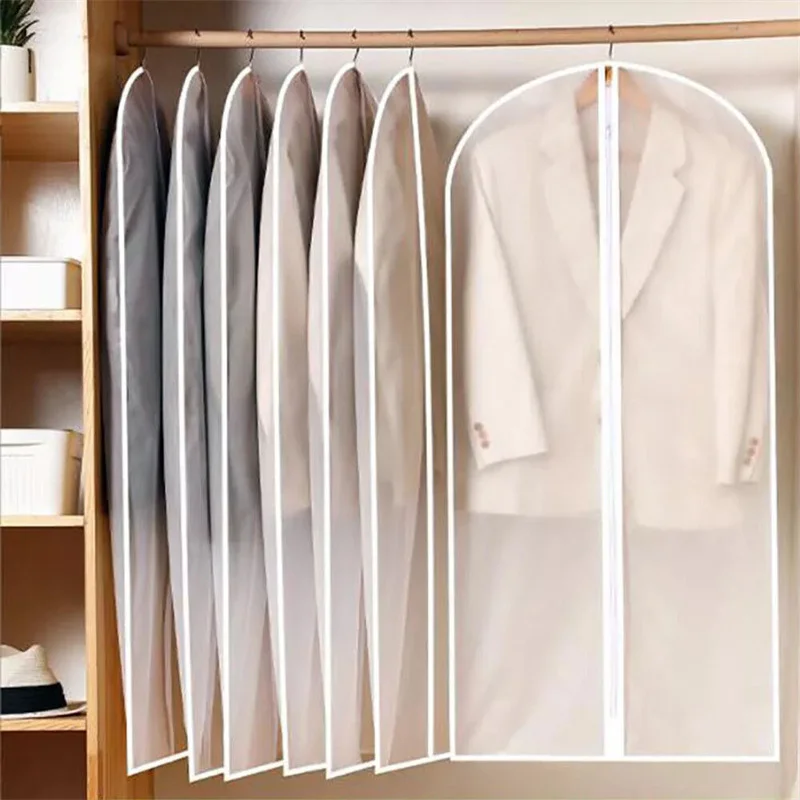 10 шт. моющийся подвесной пылезащитный чехол для одежды свадебного платья костюм