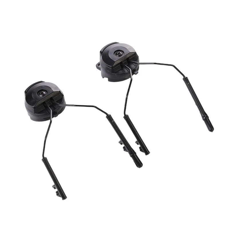 

1 Pair Best Helmet Rail Adapter Comtac Stand Fast Helmet Rail Suspension Mount Pickup Noise Cancelling Headphone Stand
