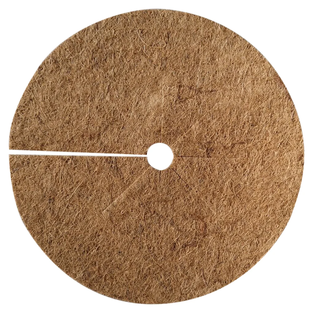 

Coco Coir Flowerpot Mat Coco Fibers Mulch Ring Round Anti-grass Ring Mat