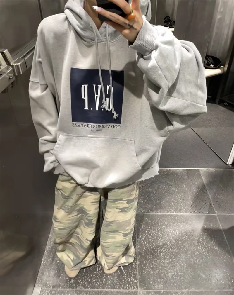 Осень/зима GRAILZ GR новая винтажная толстовка высокого качества с буквенным принтом