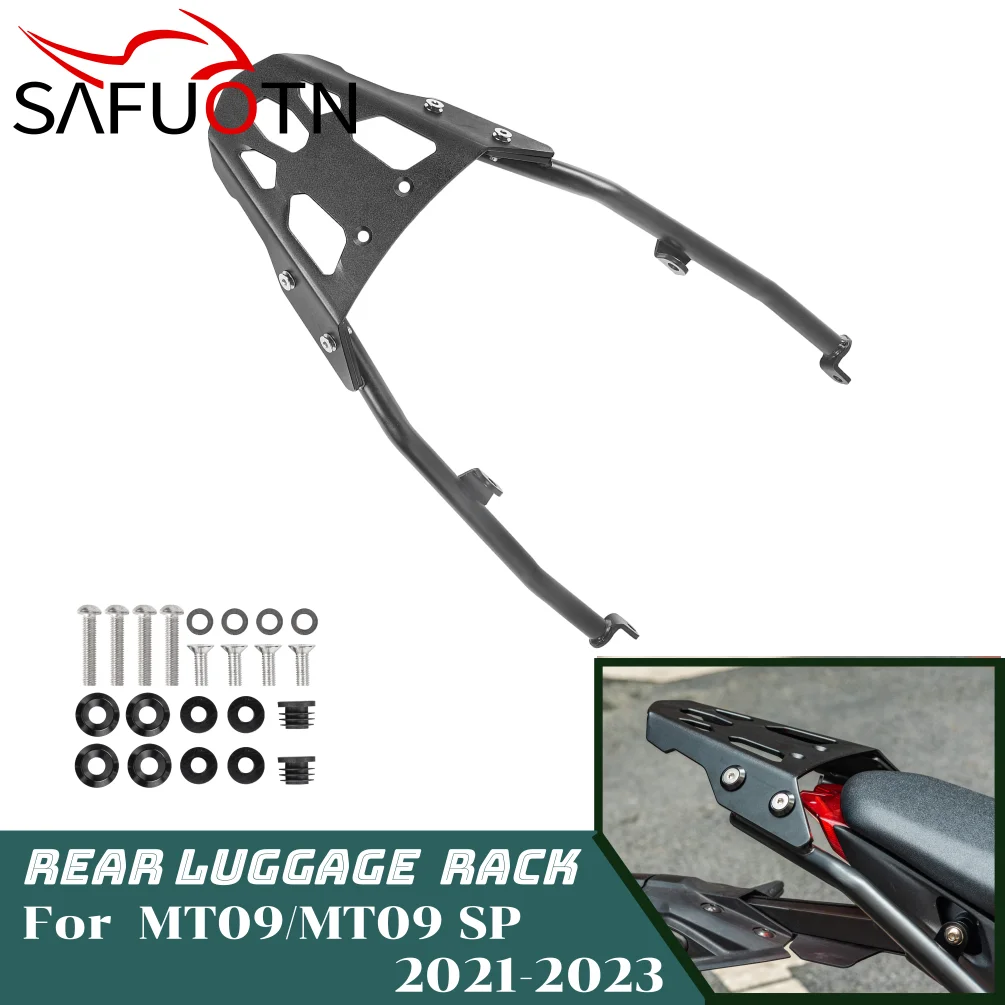 Cargo Rack Carrier Mount Backrest For Mt-09 Mt 09 Sp 2021 2022 2023 Motorcycle Shelf Holder Accessories