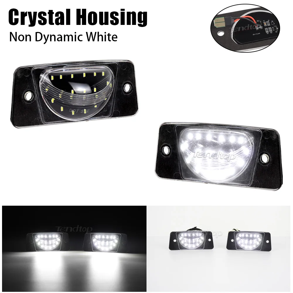 

2 шт. светодиодный светильник номерного знака для Chverolet Trailblazer GMC Enovoy 2002-2009 Oldsmobile Bravada 2002-2004