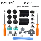 IVYUEEN 38 в 1 для контроллера XBox One S X, аналоговые стики джойстика, сенсорный модуль, потенциометры, крышка аккумулятора