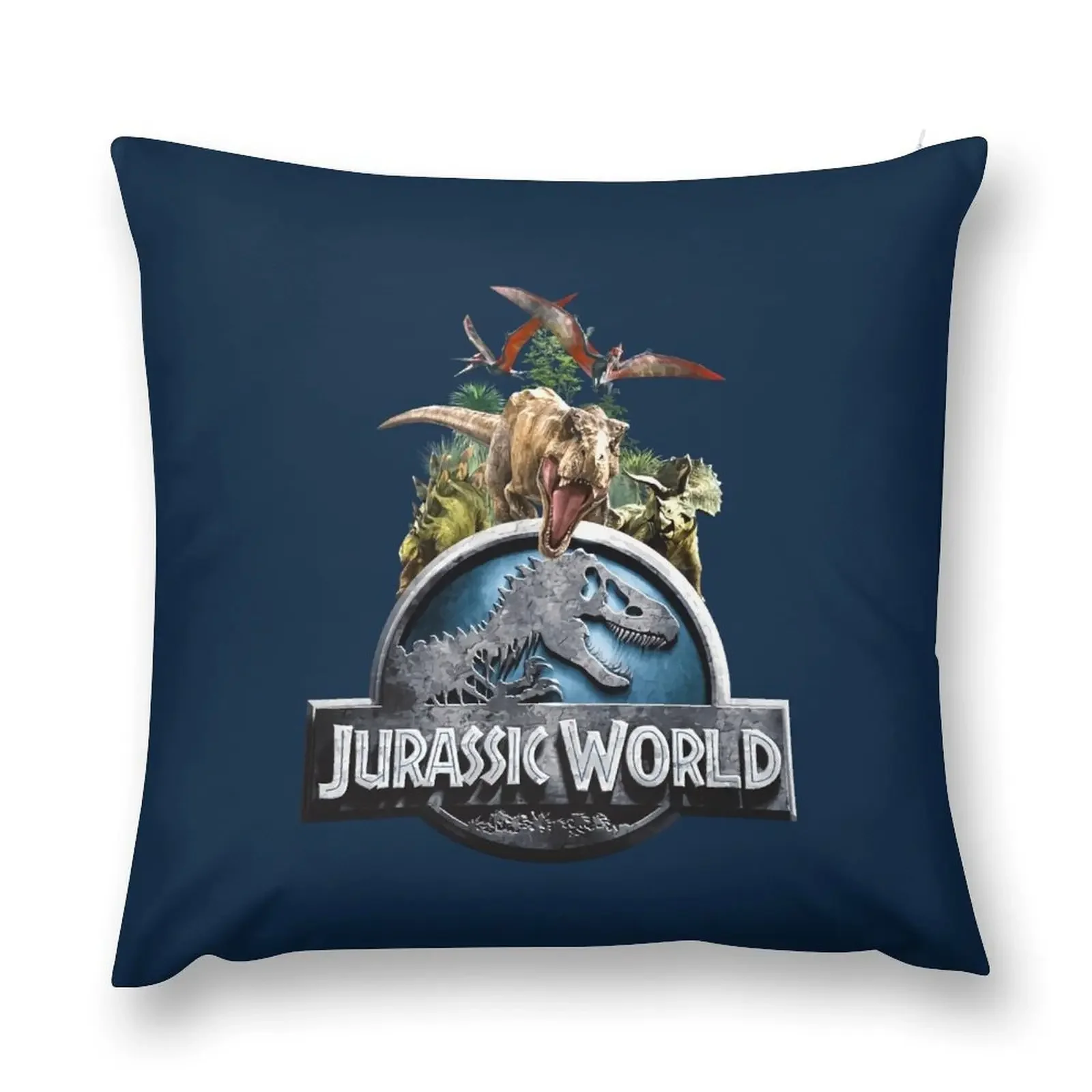 Jurrassix World All_Dinosaurs декоративная подушка для дивана декоративные чехлы наволочки