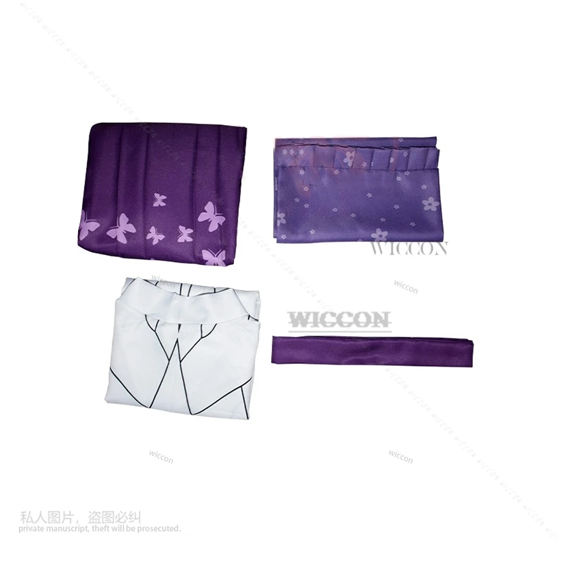 Костюм для косплея Shinobu Kochou из аниме японское кимоно девушек и женщин одежда