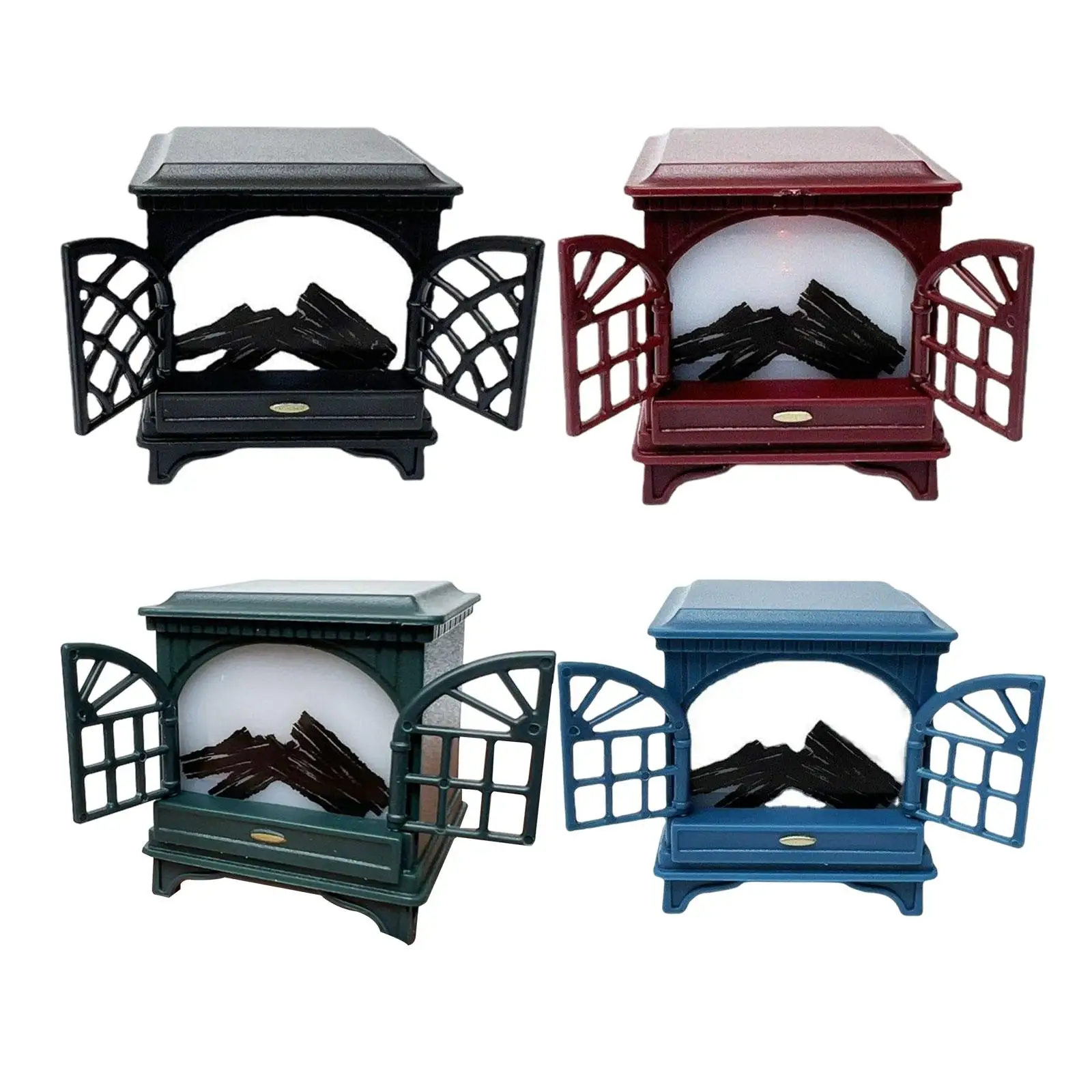 

1:12 Кукольный домик Миниатюрный камин кукольный домик украшения Аксессуары фото реквизит DIY сцена аксессуары для гостиной Декор