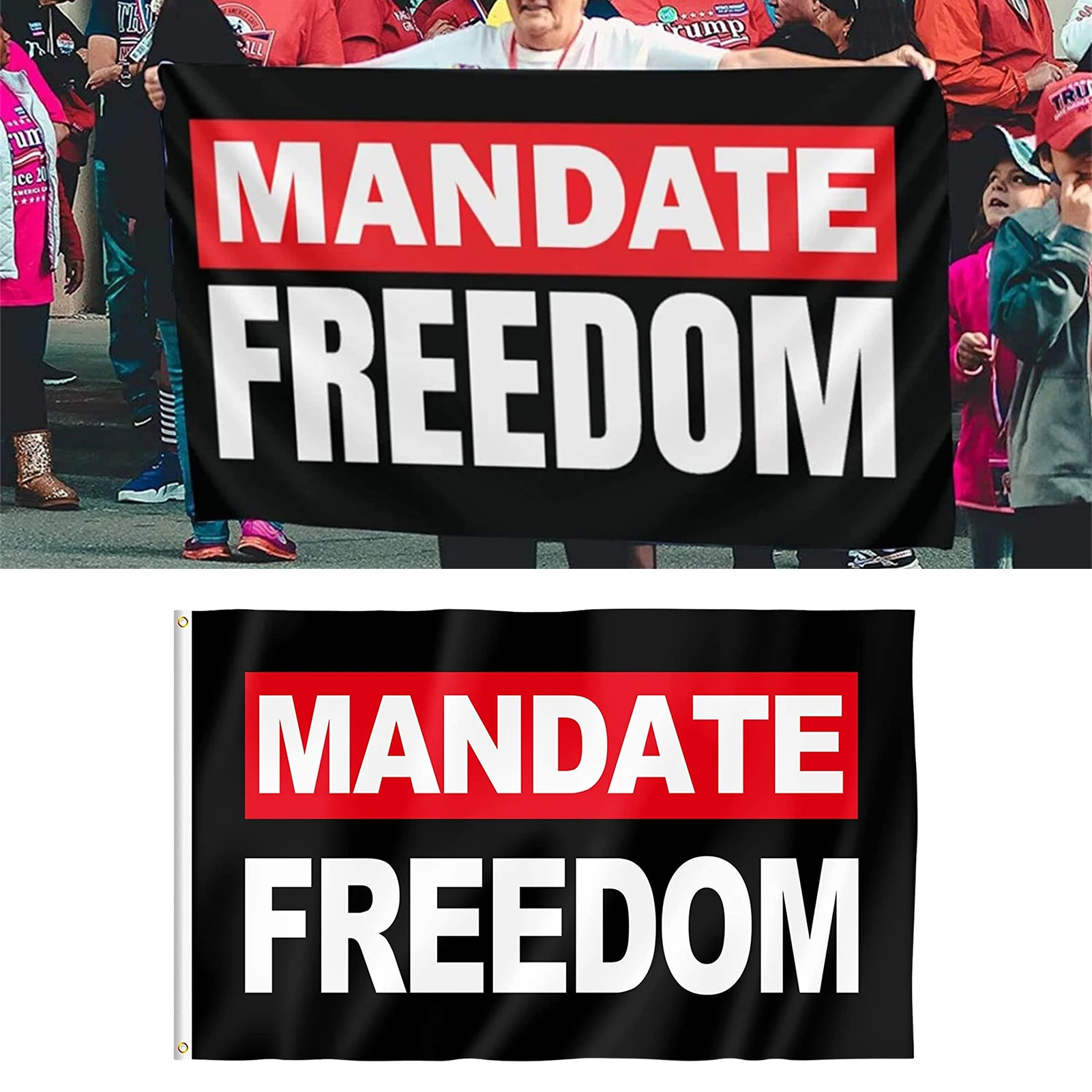 

Флаг мандарита свободы 3x5 футов, двойная прошивка, латунные втулки, флаг мандарита свободы, баннеры для улицы, сада, двора, помещений