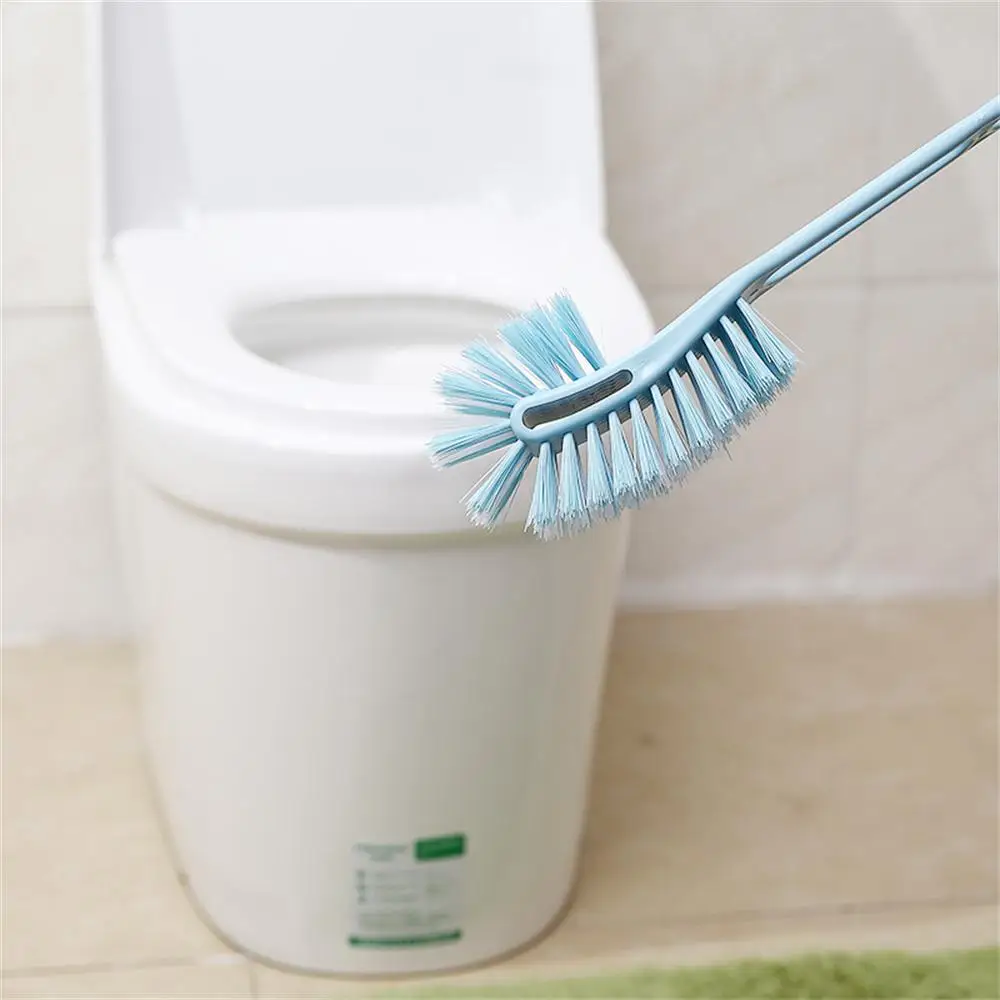 

Double-headed Bathroom Toilet Brush Long Handle Double-sided Thickened Toilet Brush WC Brush Toilet Cleaning Brush Hard Brush