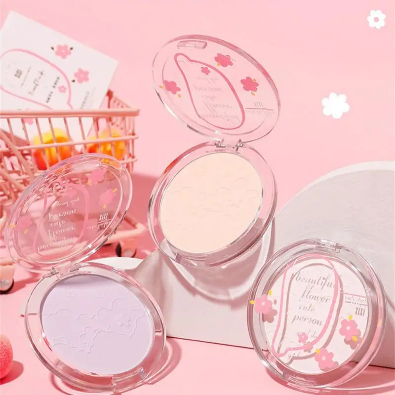 

XixiOil Control Powder Makeup Concealer Lasting Skin Grinding Fog Surface Brightening Finished Foundation powder
