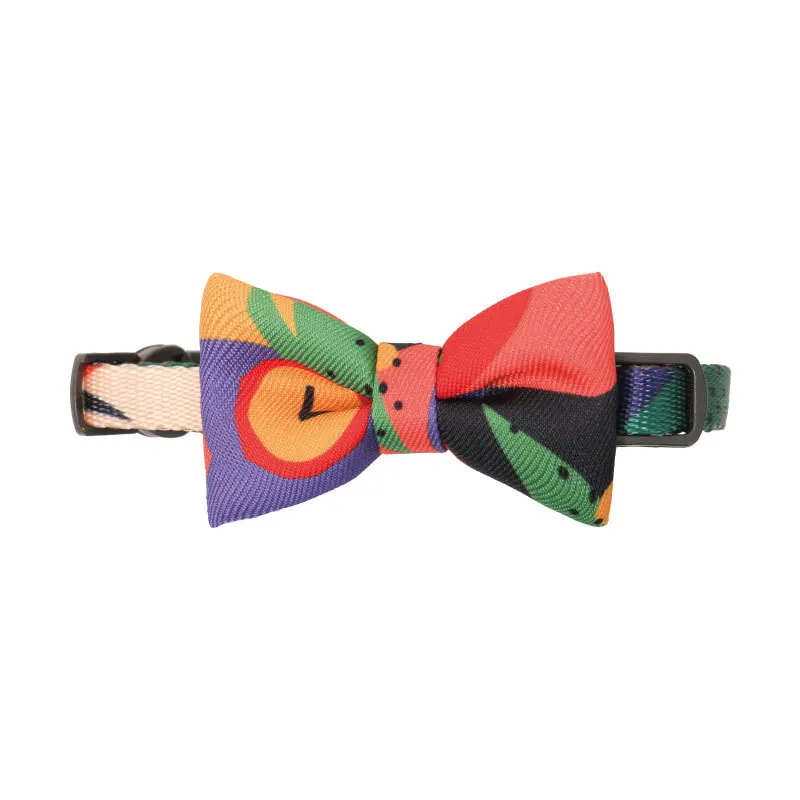 

Cat Collar Anti-lock Safety Neck Cover Cat Bow Tie Small Dog Collar Bow Knot Pet Supplies with Anti-suffocation Safety Buckle