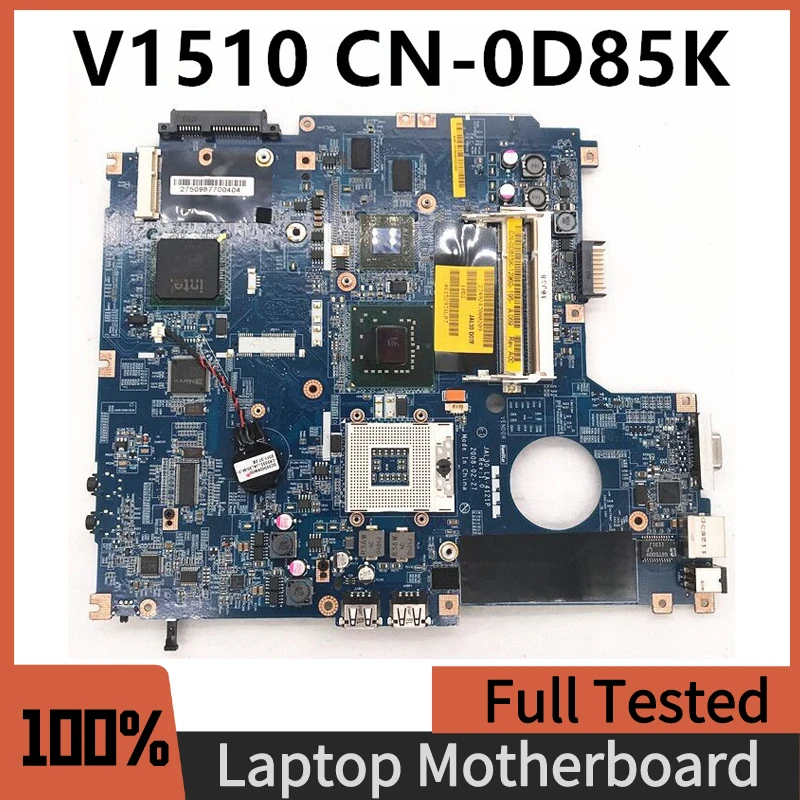 

CN-0D815K 0D815K D815K High Quality Mainboard For DELL 1510 V1510 Laptop Motherboard JAL30 LA-4121P DDR3 100% Full Woirking Well