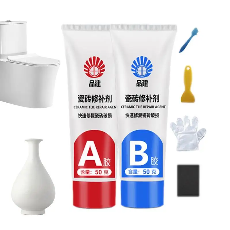 

Ceramic Repair Filler Super Adhesion Fix Tile Chips And Cracks On Ceramic 100g Tile Repair Kit Porcelain Sink Repair Kit Ceramic