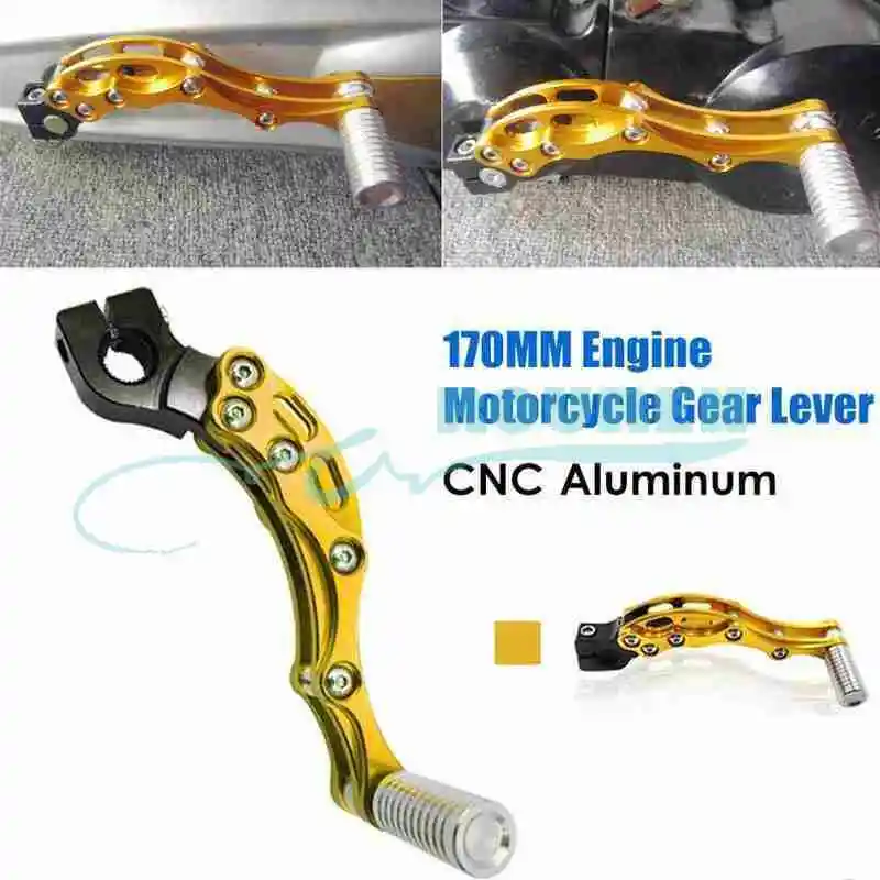 Moto Motor Start hebel CNC für Jog50/90/100 Fuxi 100cc Ghost Fire Rsz Dirt Bike ATV Kickstart Pedal Schalt getriebe Fuß schieber – Detail 1