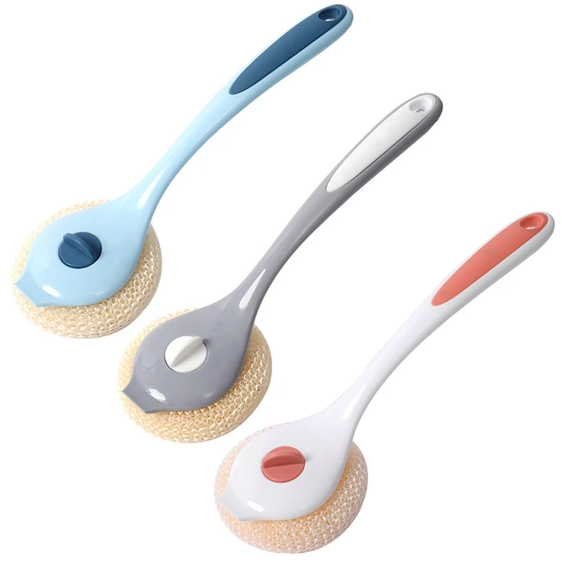 

Pot Dish Brush with Long Handle Brushes for Pans Pots Kitchen Sink Cleaning Tool Home Washing Clean Product Drop Shipping