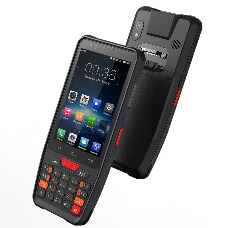 Портативный PDA Android Rugged 4G Wifi Bluetooth RFID Логистика 2D сканер штрих-кода беспроводной