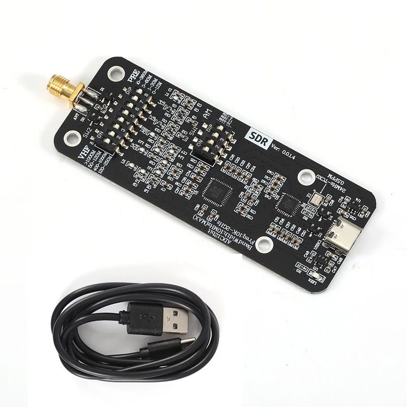 

RSP1 Msi2500 Msi001 Scheme SDR Reciver 10kHz-2GHz 12Bit ADC Radios Receiving Moudle Circuit DIY Electronic Accessories