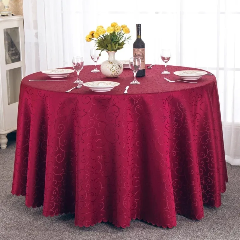 

Hotel hotel special cloth round table cloth_Jes4610