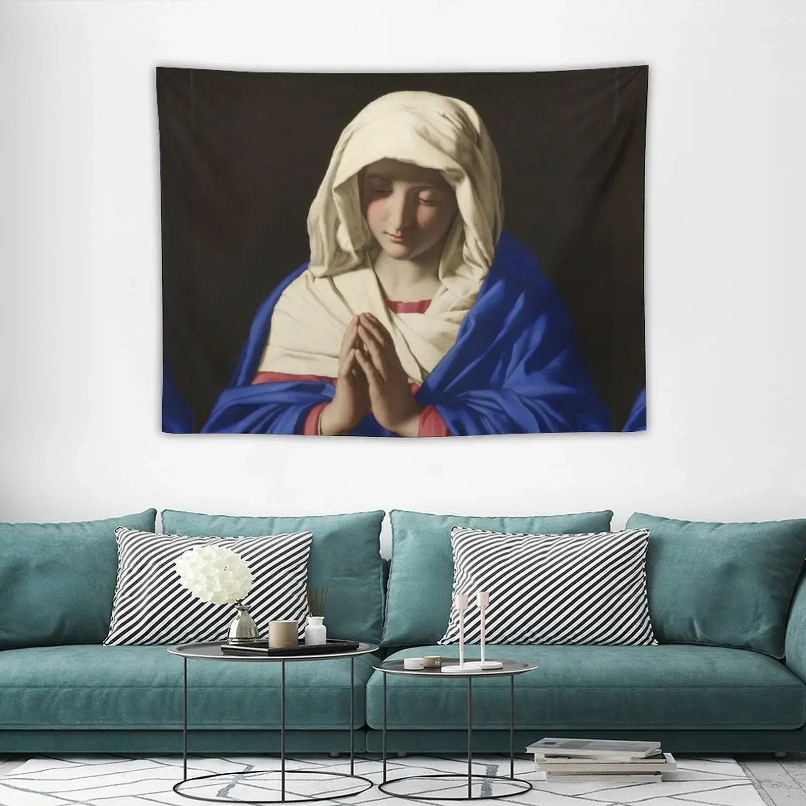 Дева Молитва-Джованни Баттиста Сальви да сассоферрато гобелен домашние