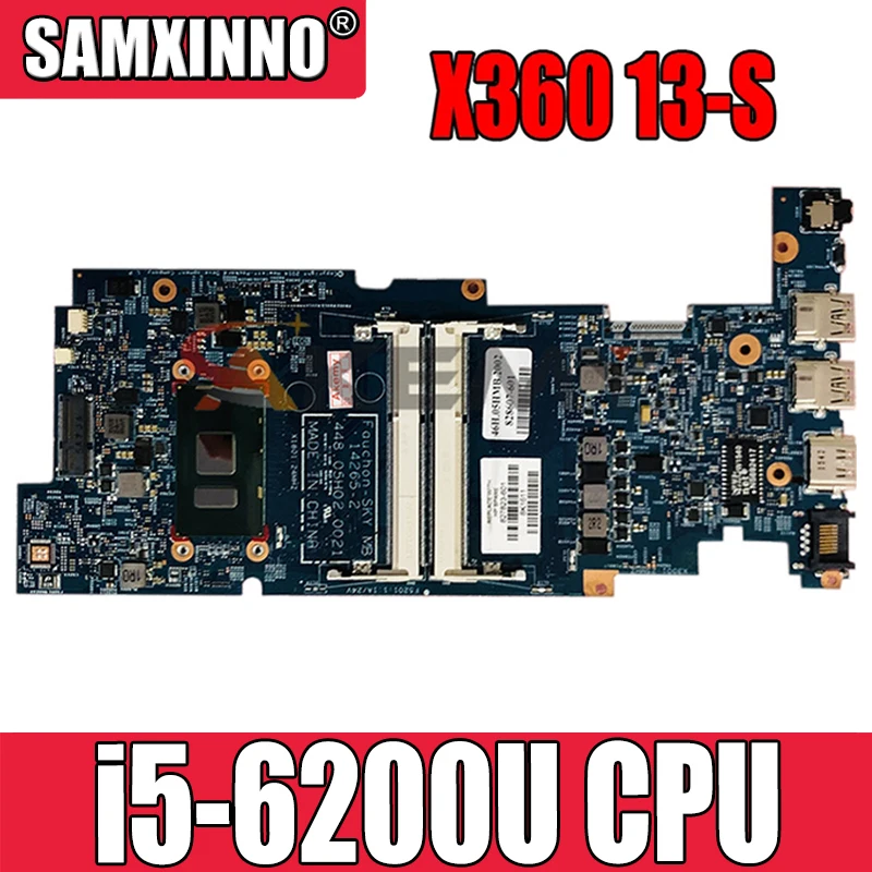 

Материнская плата для ноутбука HP Pavilion X360 13-S 13T-S с SR2EY i5-6200u 827823-601 827824-601 MB 100% протестирована Быстрая доставка