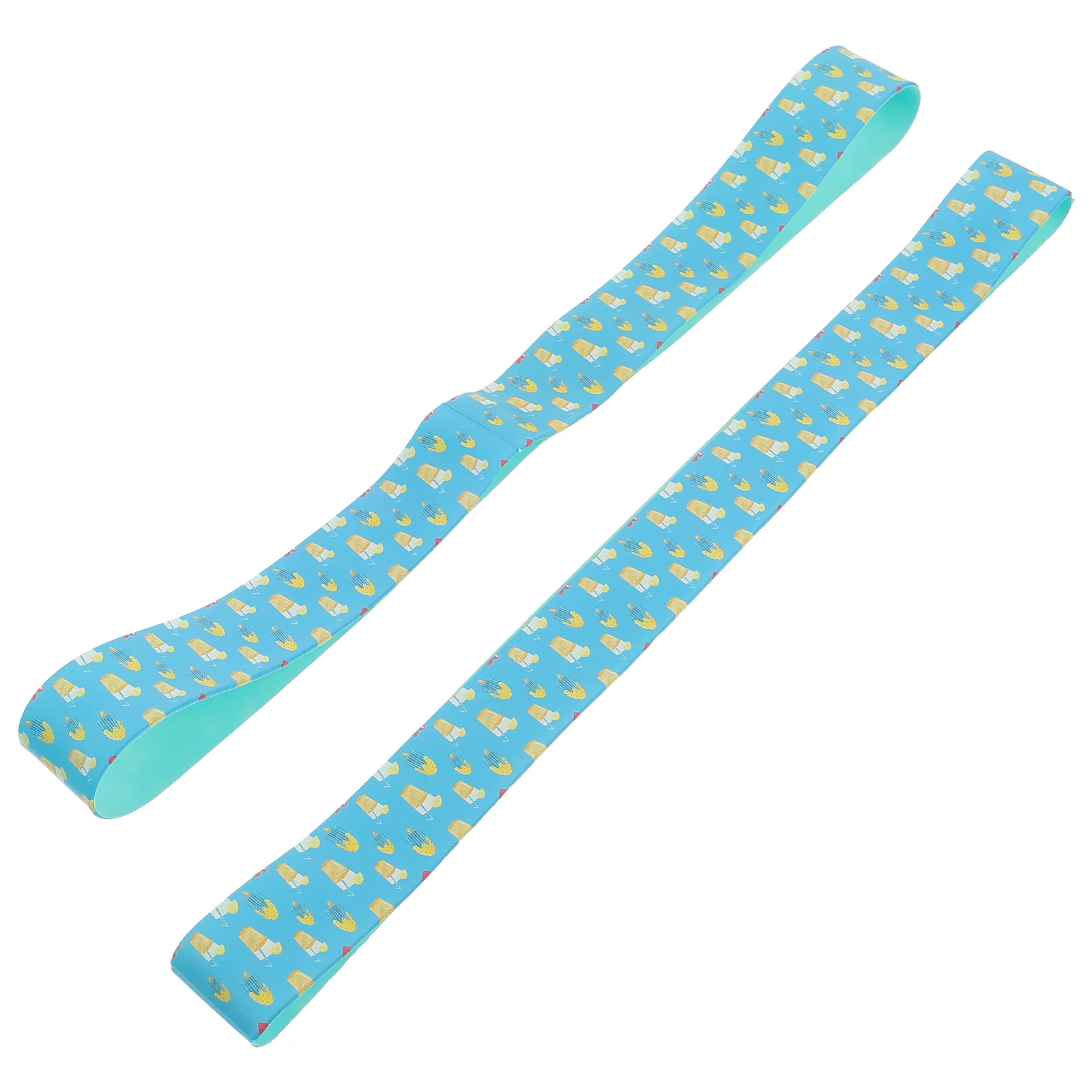 

2 Pcs Cruise Must Haves Towel Bands Strap Elastic Beach Accessories Clips Chairs Silicone Summer