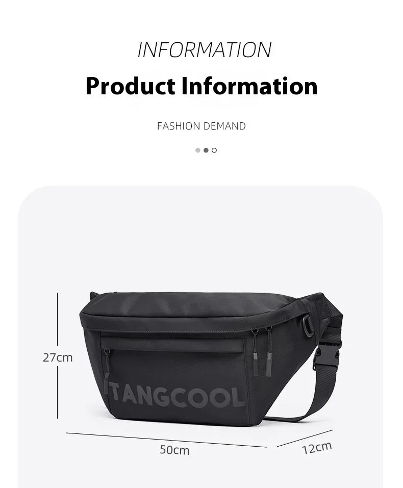 TANGCOOL Многофункциональная поясная сумка большой емкости Водонепроницаемая
