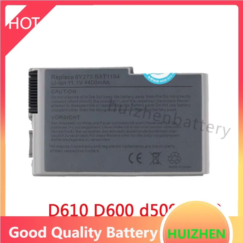 

Новый аккумулятор для ноутбука Dell D610 D600 d500 d510 D530 D520 6Y270