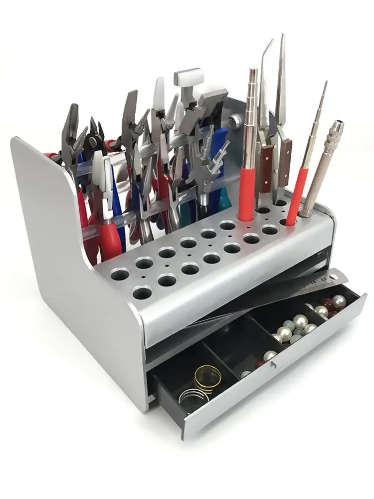 

Dental Pliers Repair Tool 1pcs Multifunctional Rack Plastic box Instuments Box Multi-layer Dental Accessories Rack with Drawer