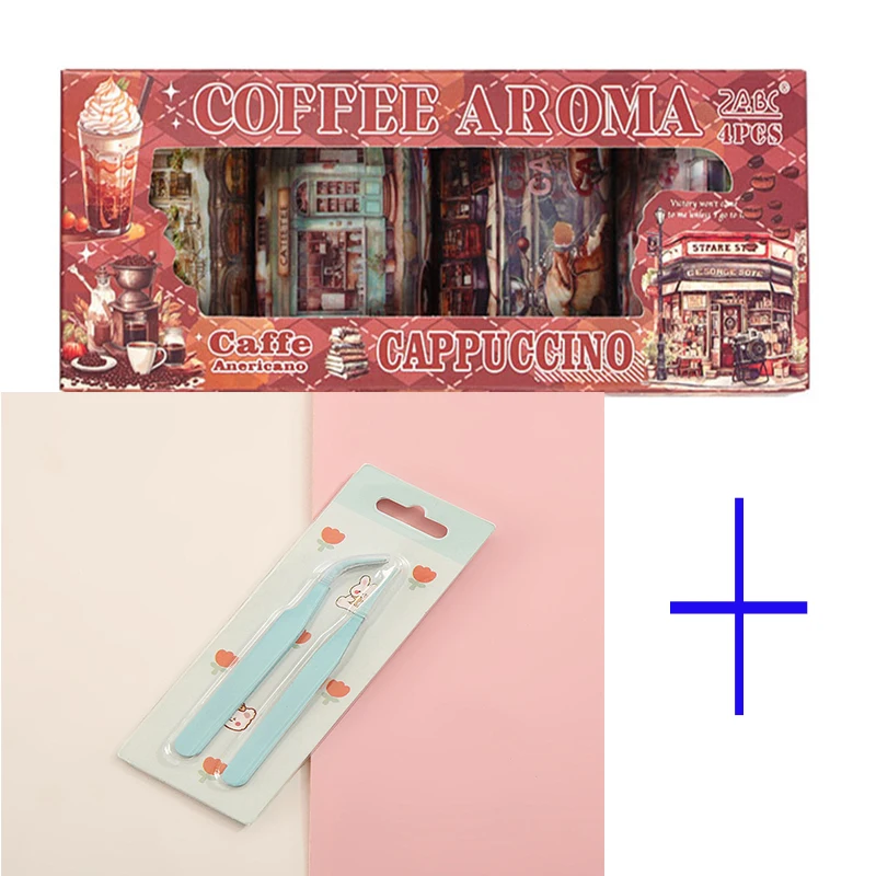 

Декоративная лента Meiwen, кофейная тематика