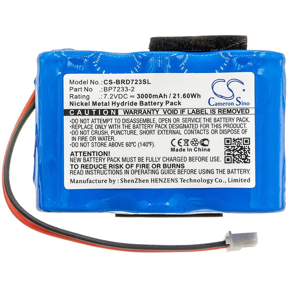 

Cameron Sino 3000mA Battery for BIRDOG Plus satellite signal meters,USB Plus BP7233-2
